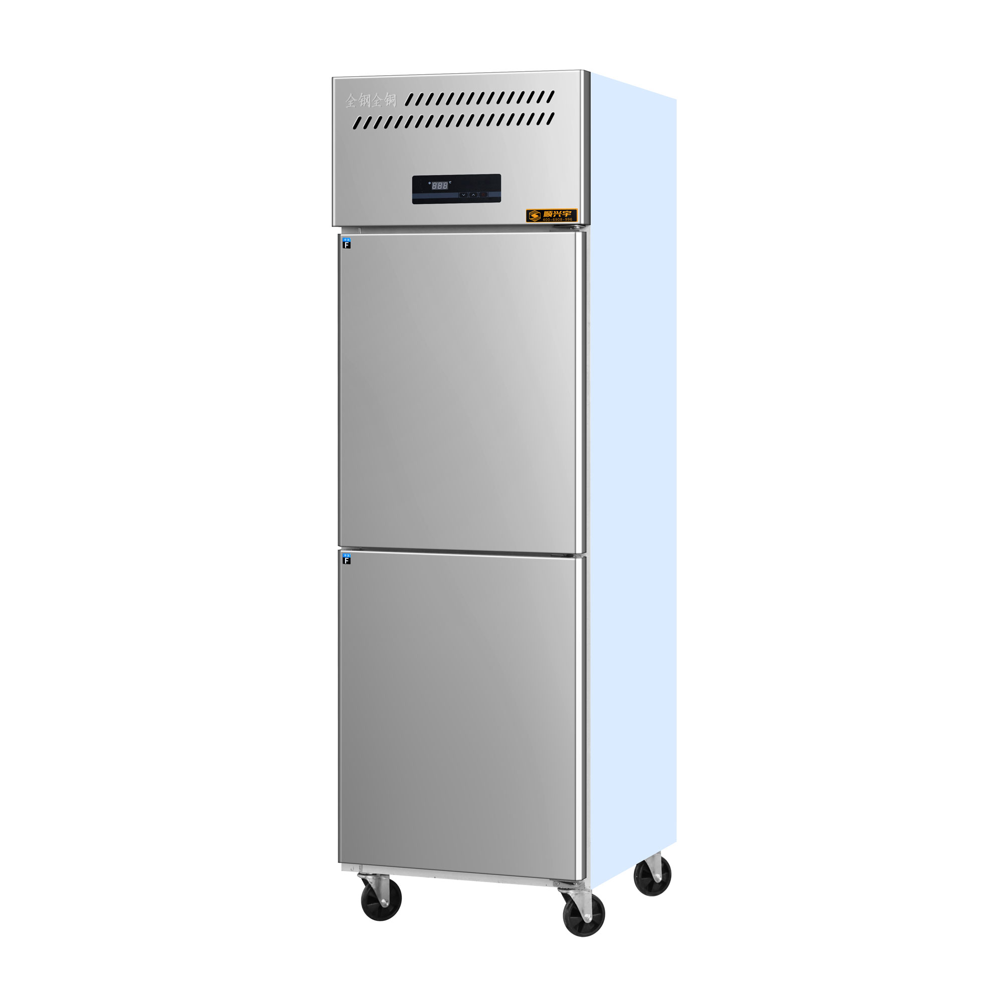 Commercial Kitchen Door - High performance 6 door stainless steel