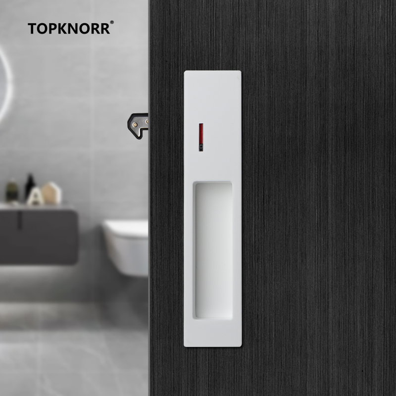 Commercial Kitchen Door - Invisible Sliding Door Lock Push-Pull Hook