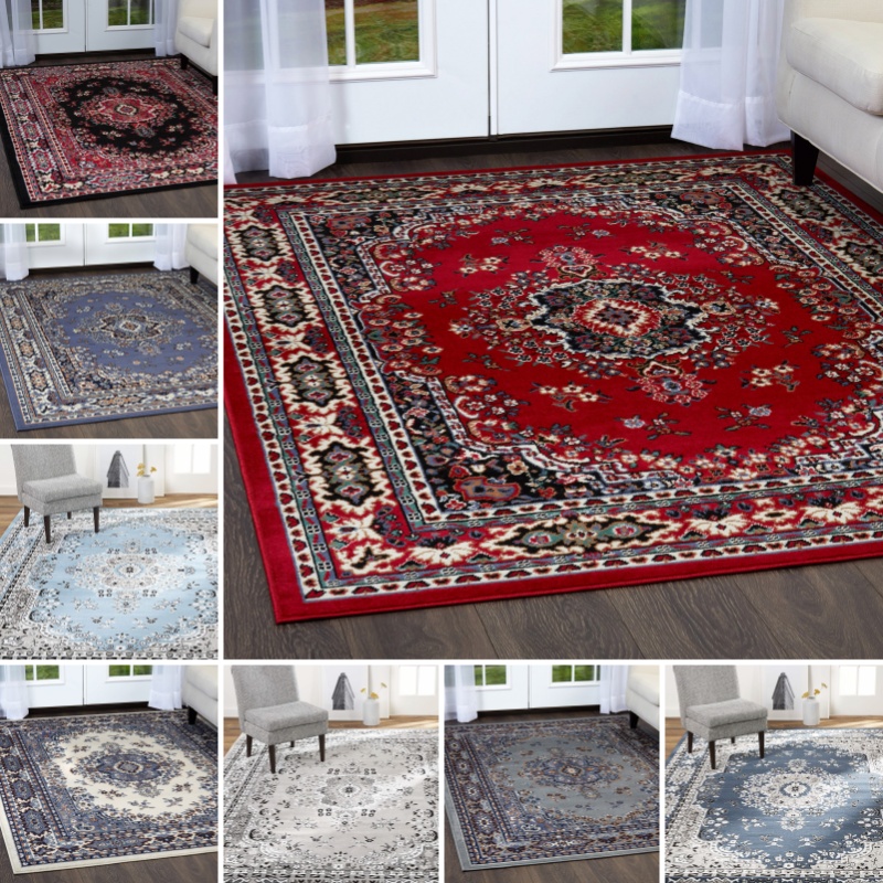 Commercial Kitchen Door - Retro Design Carpet for Living Room