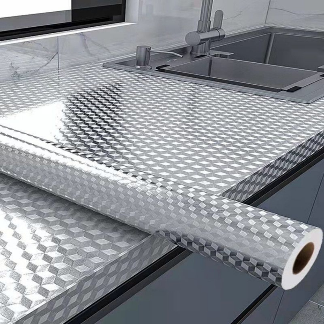 Aluminum Foil Kitchen Stove St - Commercial Kitchen Wall review and price