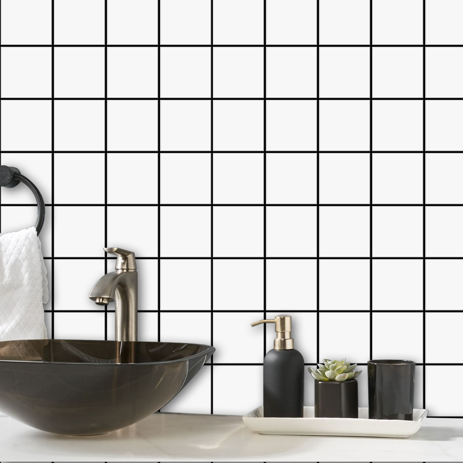10pcs Premium Square Wall Tile - Commercial Kitchen Wall review and price