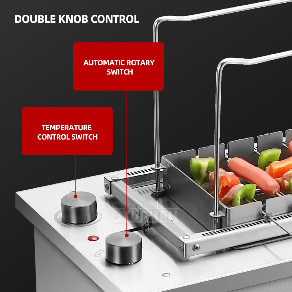 Automatic Rotation Grill Elect - Hot Dog Roller Grill review and price