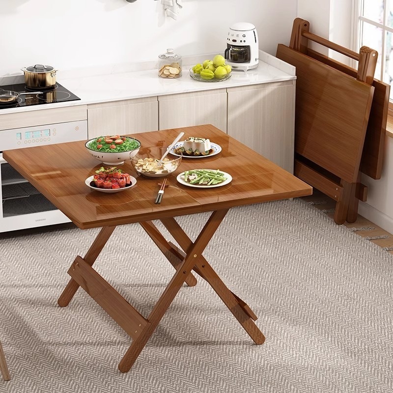 Solid Wood Foldable Dining Tab - Commercial Kitchen Rental review and price