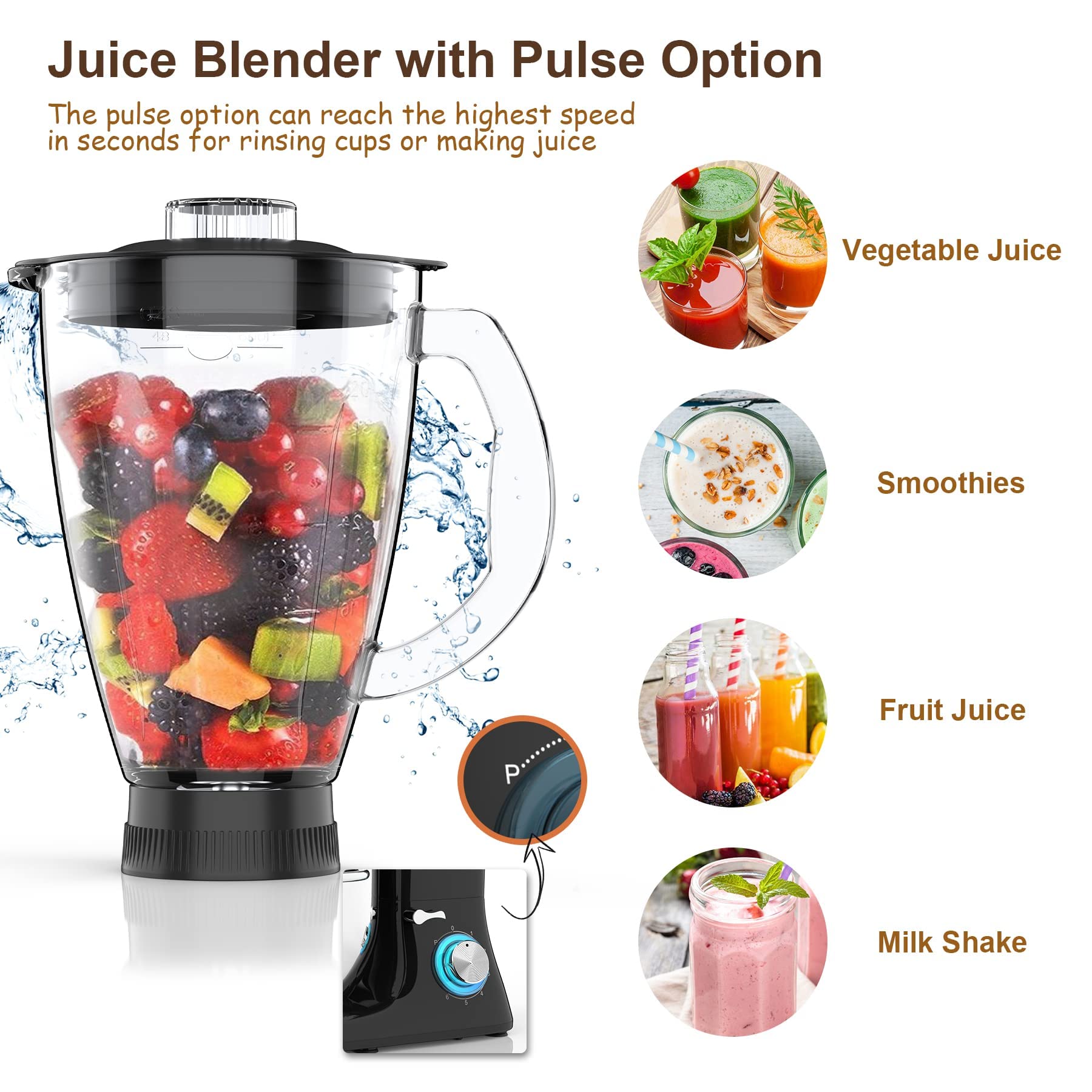 Blender, Fresh Juice, Automati - Commercial Blender Heavy Duty review and price