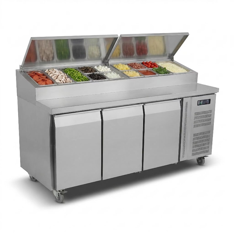 OEM Counter Fridge Sandwich Pr - Commercial Kitchen Door review and price