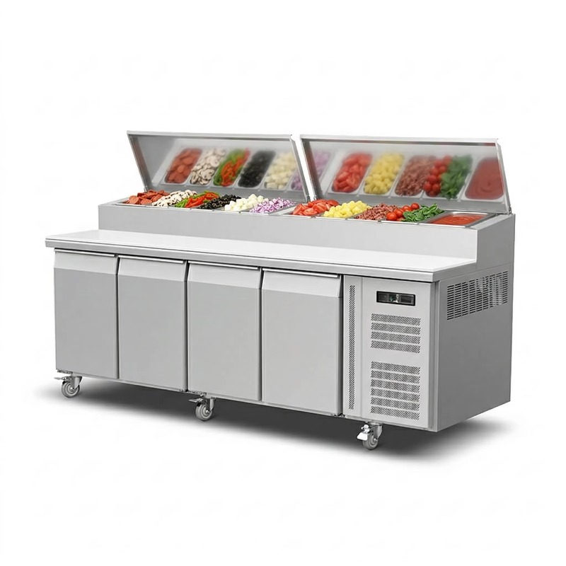 OEM Counter Fridge Sandwich Pr - Commercial Kitchen Door review and price