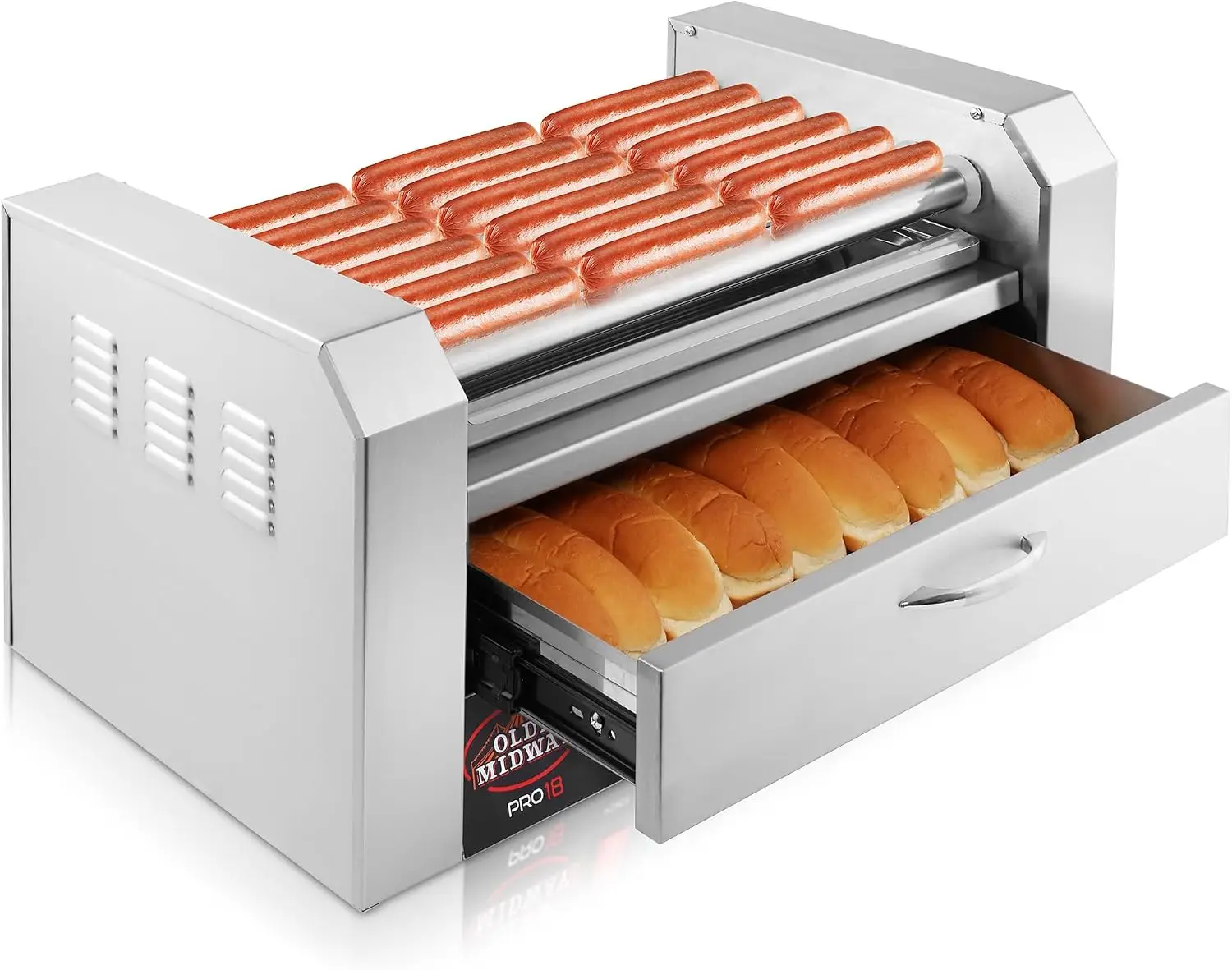 BestsellerElectric 18 Hot Dog  - Hot Dog Roller Grill review and price
