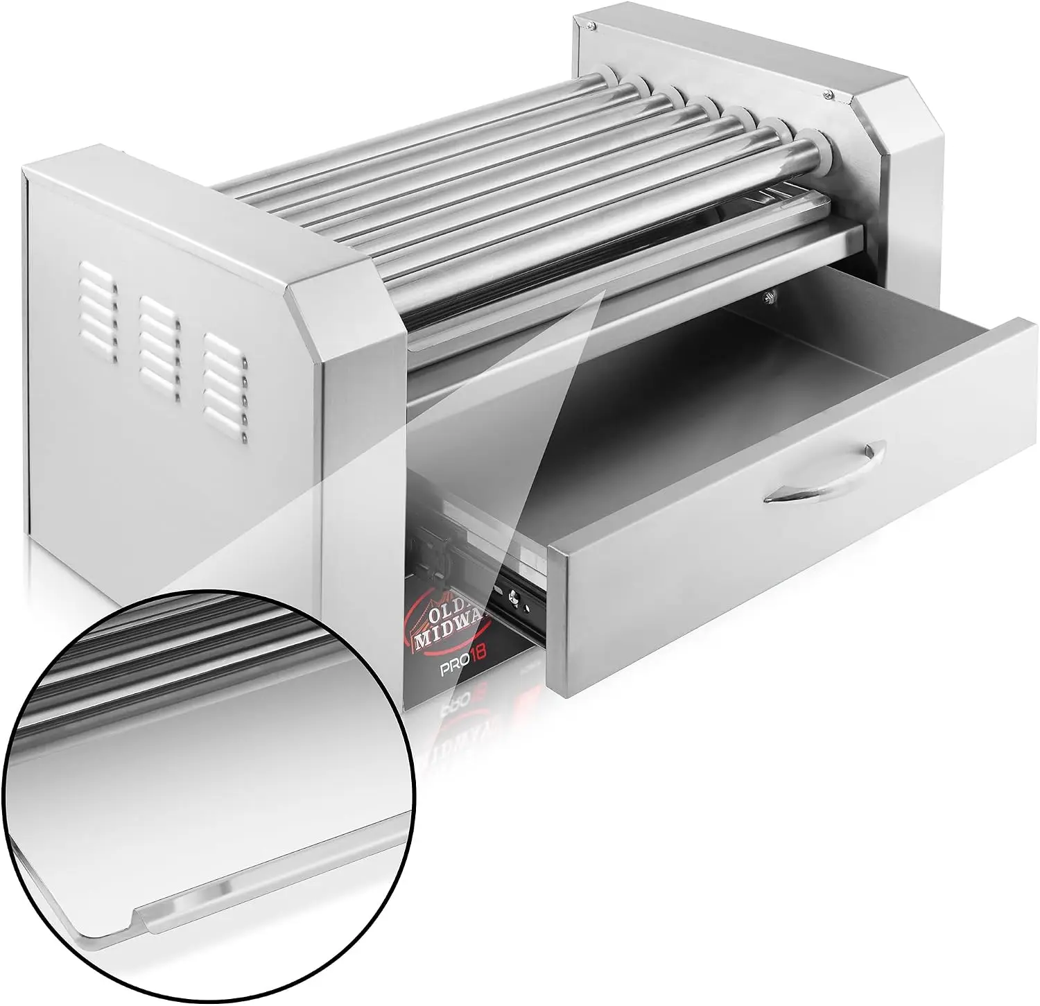 BestsellerElectric 18 Hot Dog  - Hot Dog Roller Grill review and price