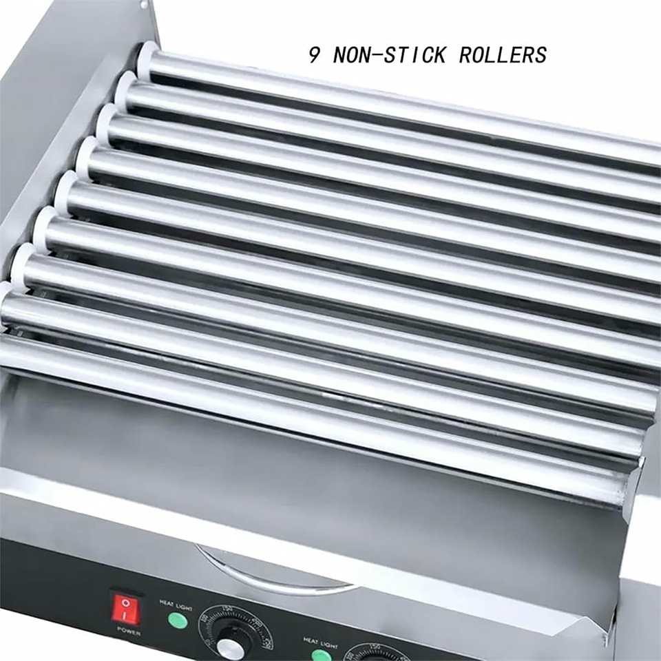 HHD09A Hotdog Roller Grill Com - Hot Dog Roller Grill review and price