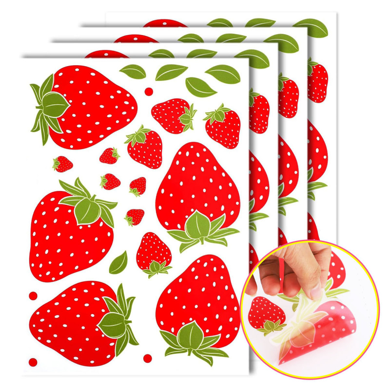 Transparent Strawberry Wall St - Commercial Kitchen Wall review and price