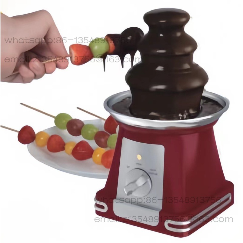 Household mini US standard thr - Chocolate Fountain Commercial review and price