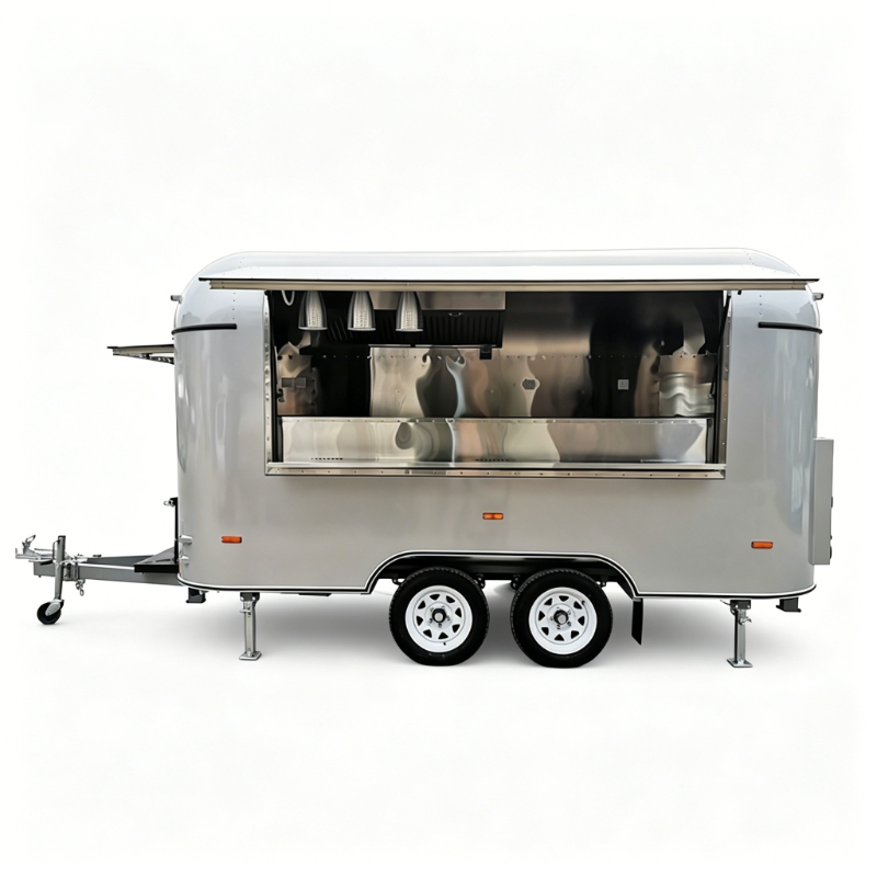 Stainless Steel Food Trailer M - Commercial Kitchen Layouts review and price