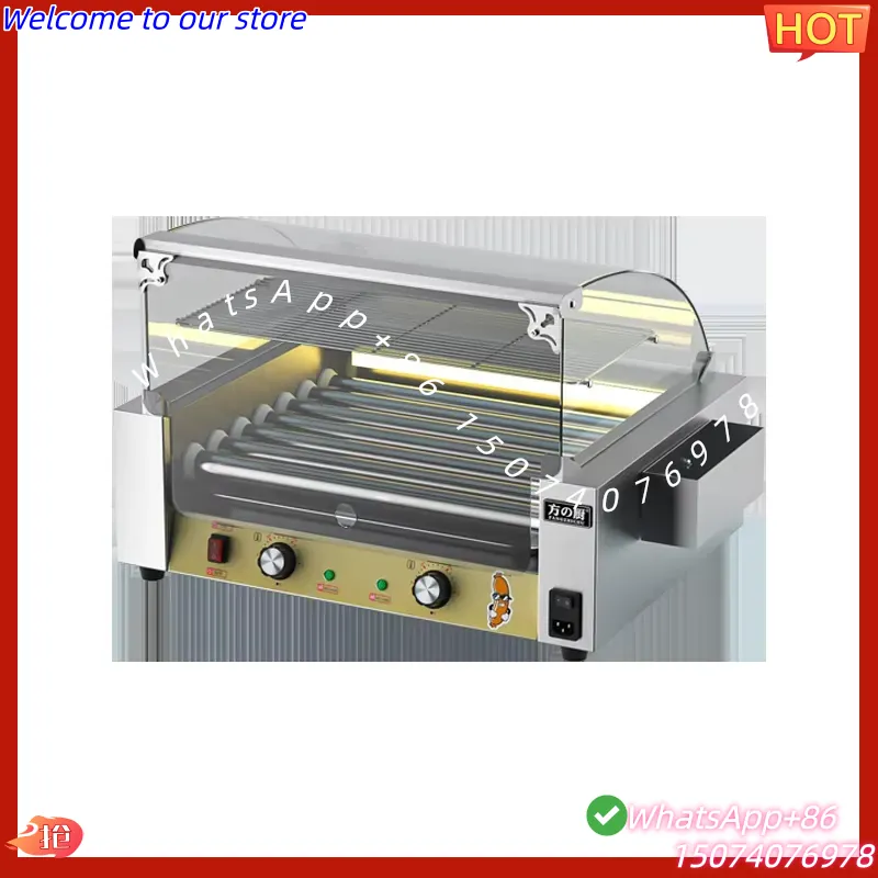 2026 Temp Control BBQ Machine  - Hot Dog Roller Grill review and price