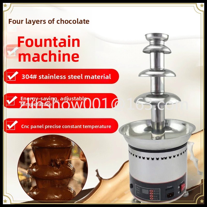 4-Layer Chocolate Fountain Mac - Chocolate Fountain Commercial review and price