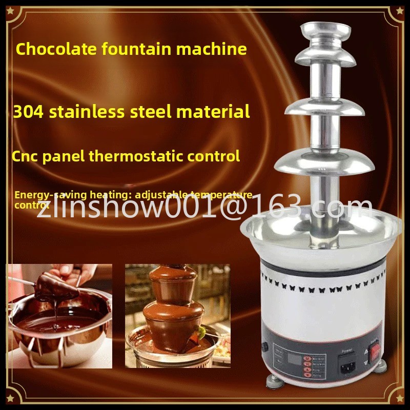 4-Layer Chocolate Fountain Mac - Chocolate Fountain Commercial review and price