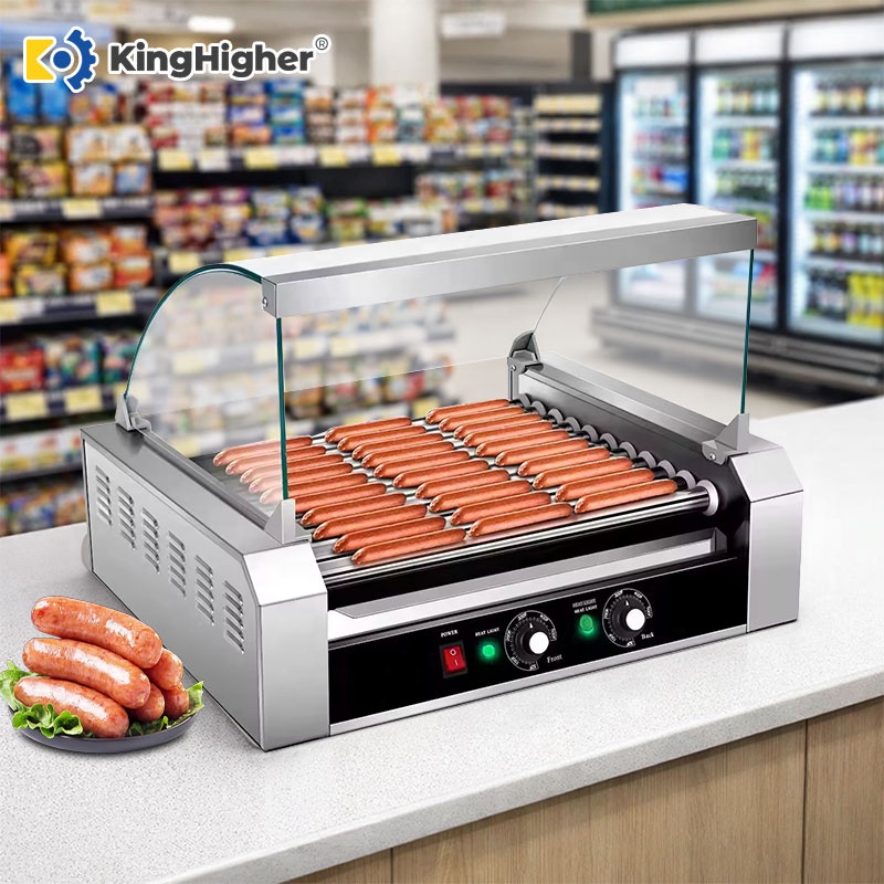 New Commercial Hot Dog 11 Roll - Hot Dog Roller Grill review and price