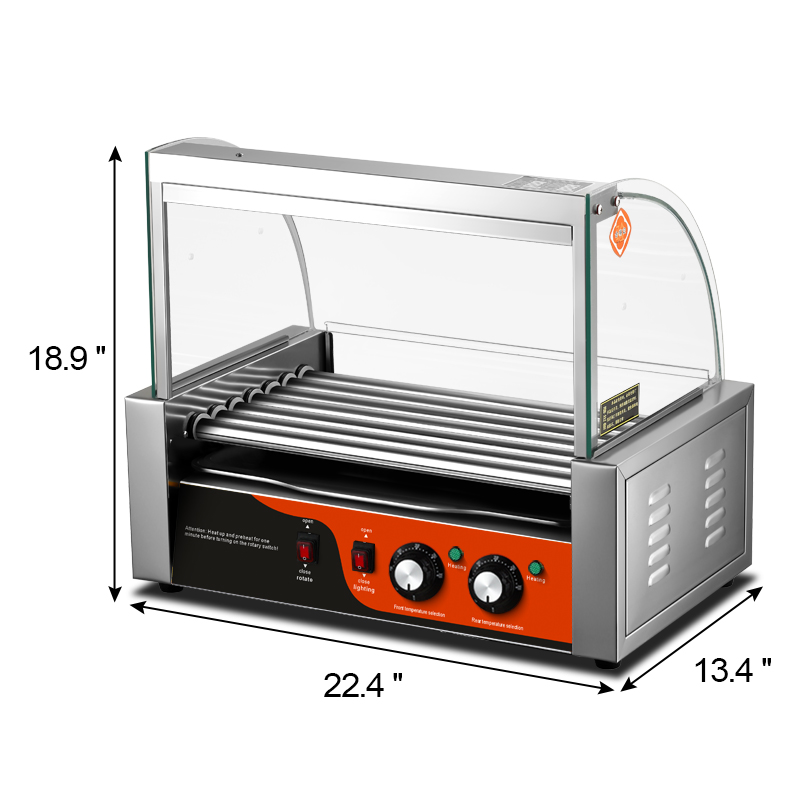 Commercial Electric Stainless  - Hot Dog Roller Grill review and price