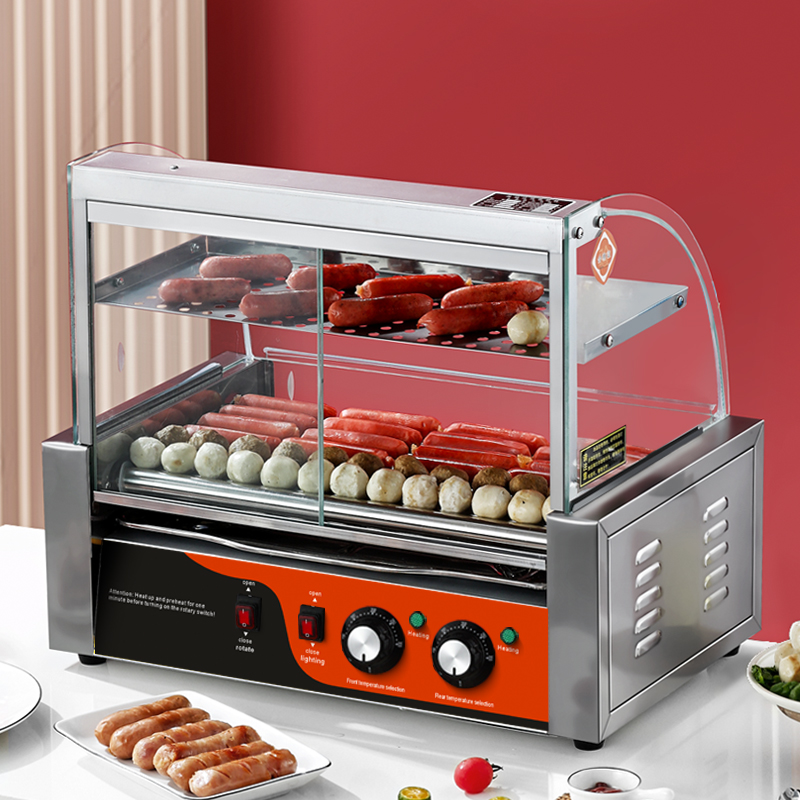 Commercial Electric Stainless  - Hot Dog Roller Grill review and price