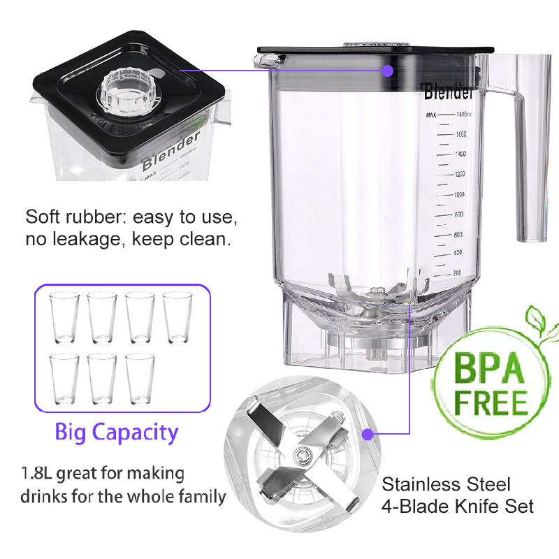 Commercial Food Processors Cou - Commercial Blender Heavy Duty review and price