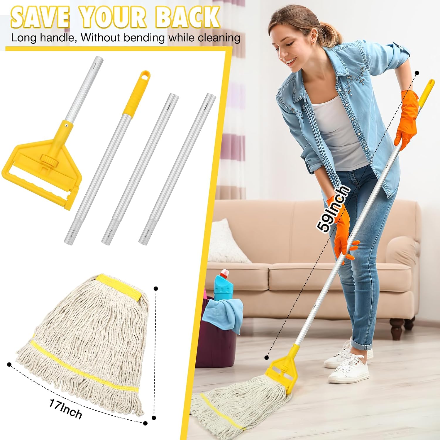 Commercial Mop Heavy Duty Indu - Commercial Kitchen Tile review and price
