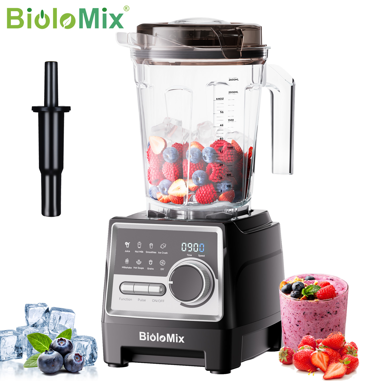BioloMix 1500W Professional Bl - Commercial Blender Heavy Duty review and price