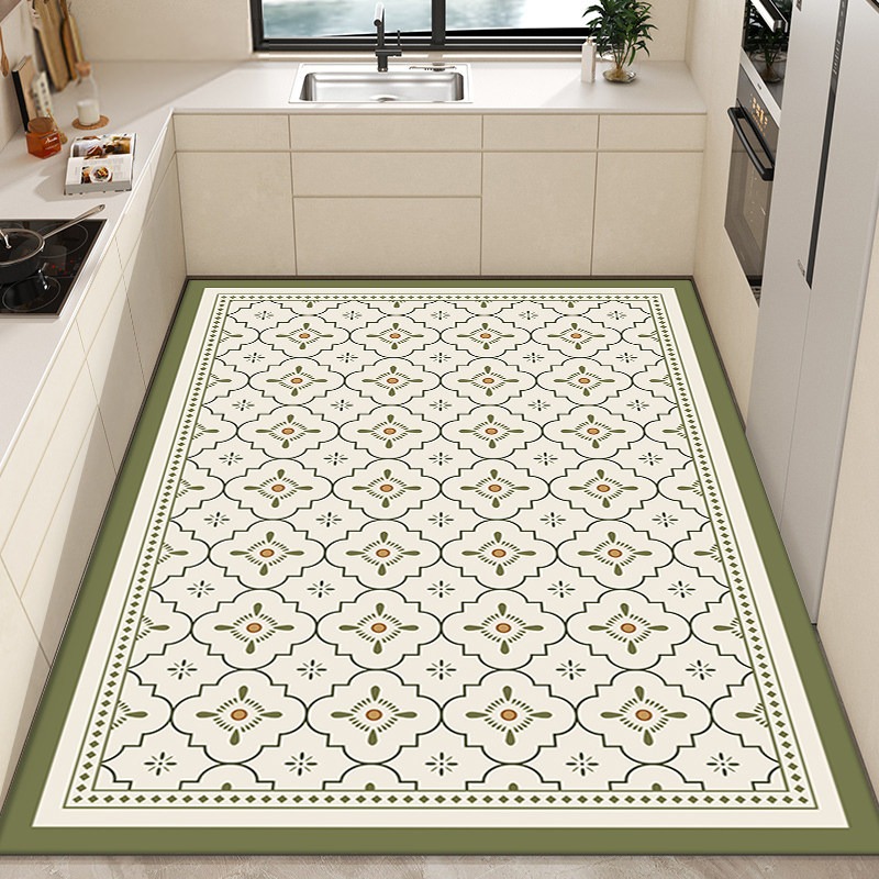 Kitchen Carpet PVC Waterproof  - Commercial Kitchen Tile review and price