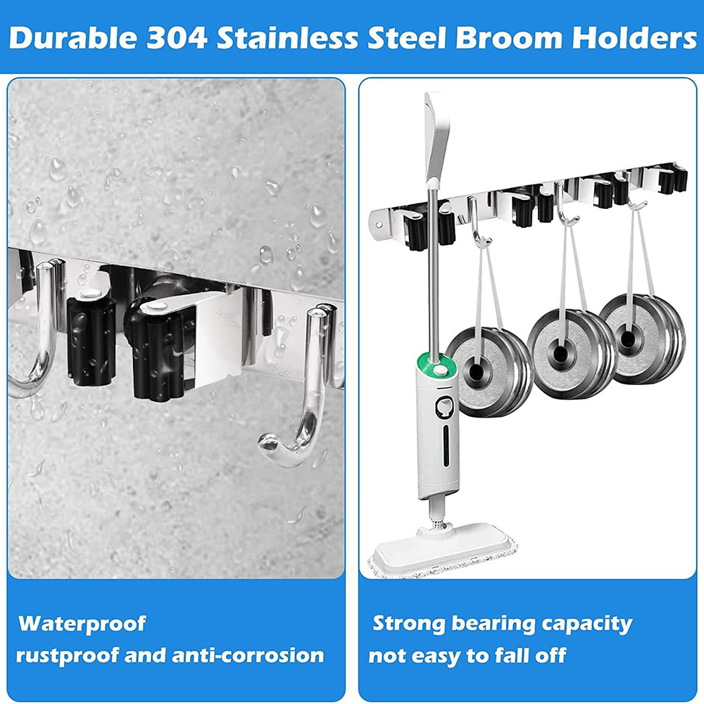 Stainless Steel Mop and Broom  - Commercial Kitchen Door review and price