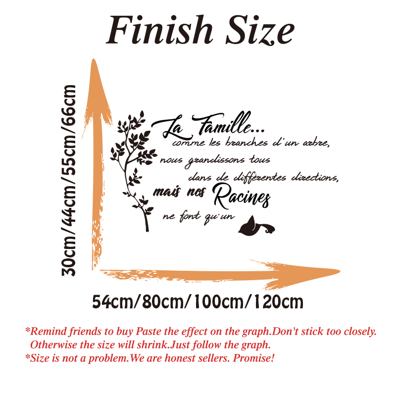 French Family Quote Tree Bird  - Commercial Kitchen Wall review and price