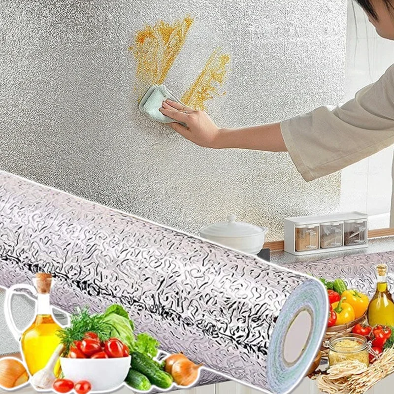 Aluminum Foil Anti Oil Kitchen - Commercial Kitchen Wall review and price
