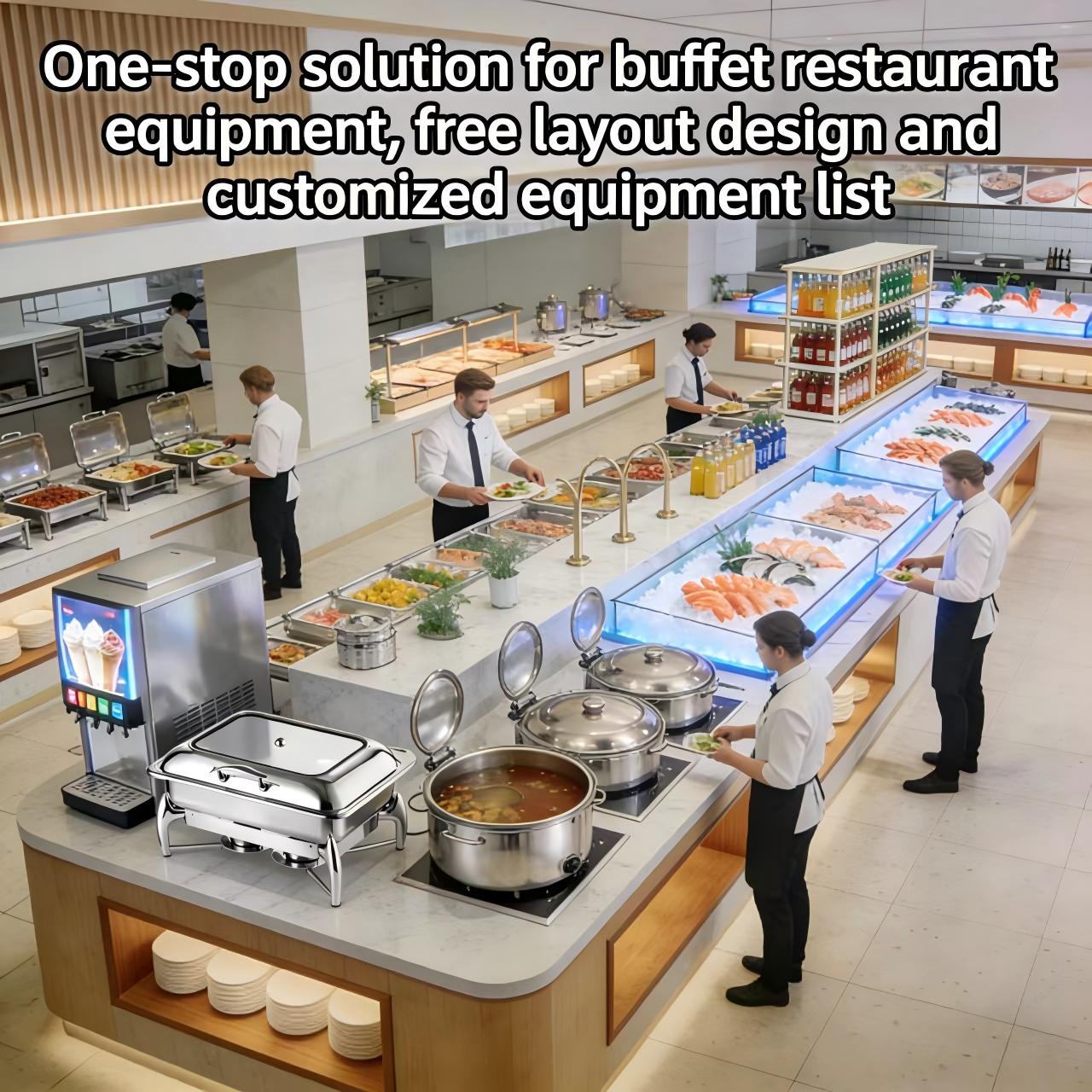 KFC Commercial Fast Food Equip - Commercial Kitchen Layouts review and price