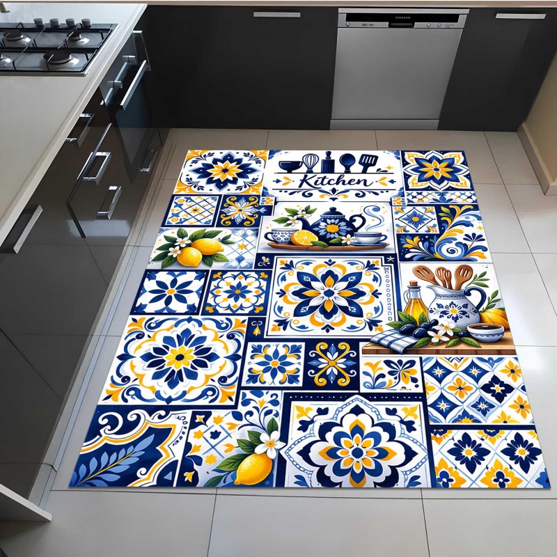 Mediterranean Mosaic Tile Kitc - Commercial Kitchen Tile review and price