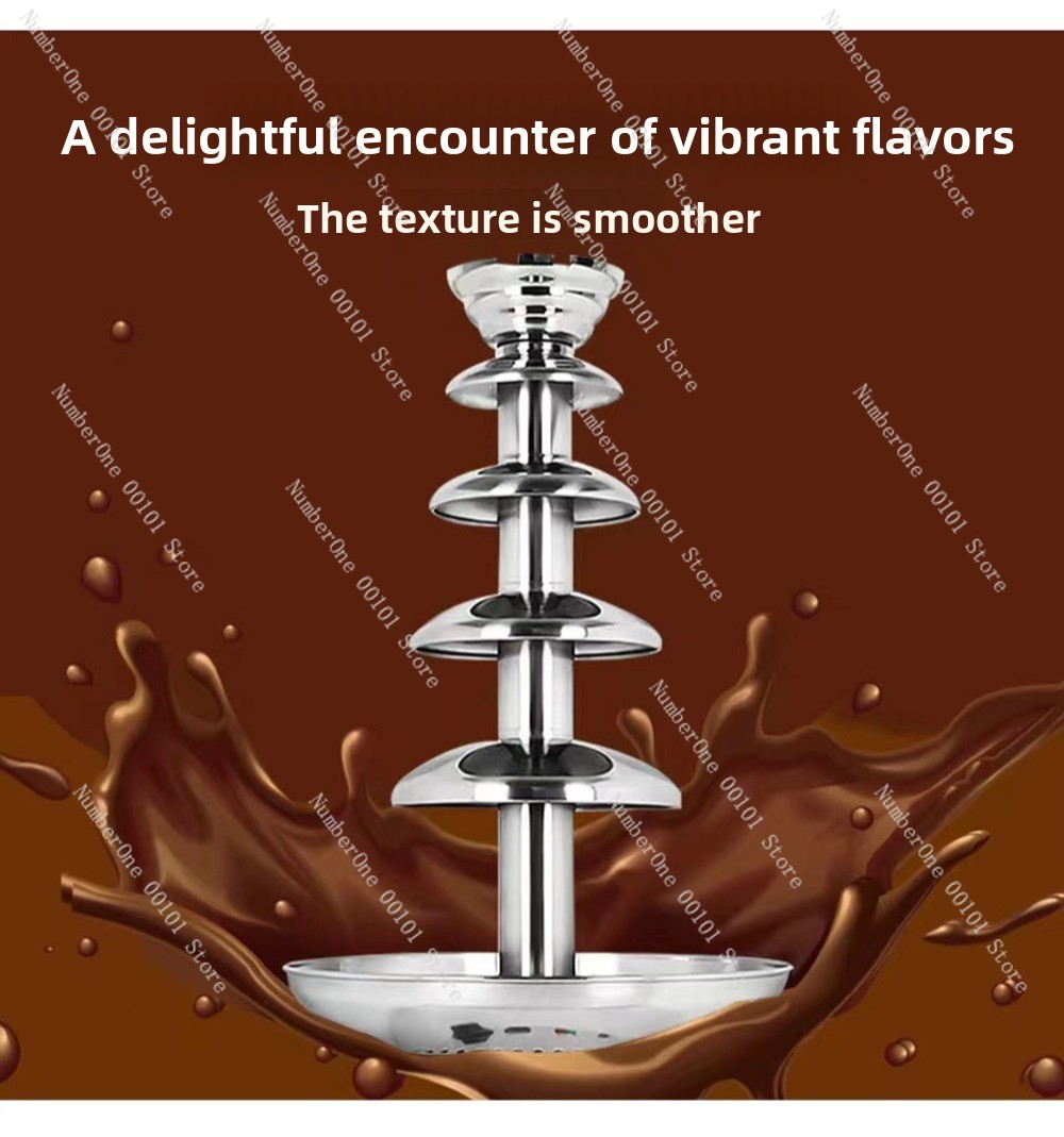 4-7 layers chocolate fountain  - Chocolate Fountain Commercial review and price