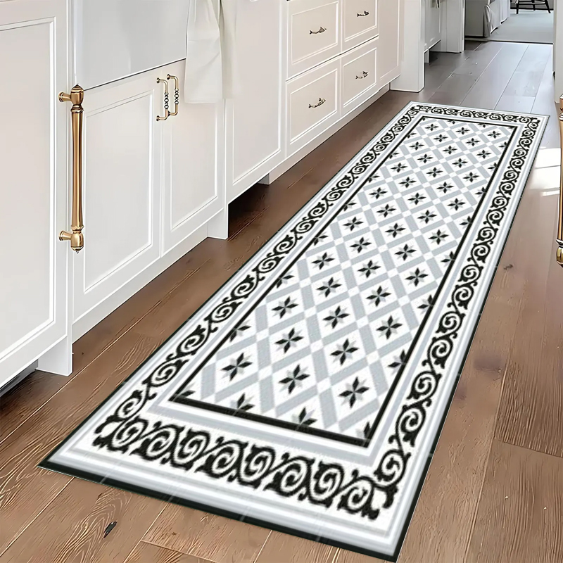 Blue and Grey Geometric Tile P - Commercial Kitchen Tile review and price