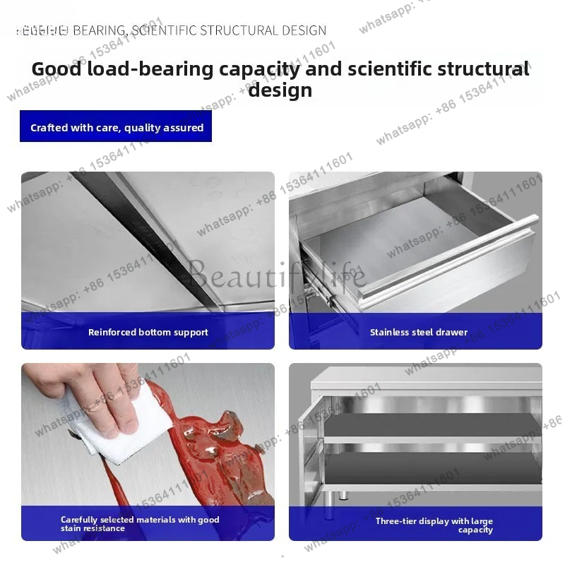 Stainless Steel Commercial Cab - Commercial Kitchen Worktops review and price